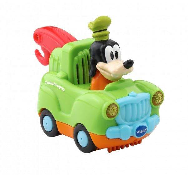 Toet Toet auto: Disney Goofy Takelwagen 10 cm groen