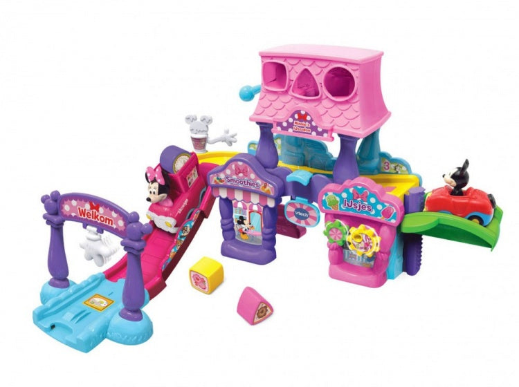 Toet Toet auto: Minnie’s IJssalon roze