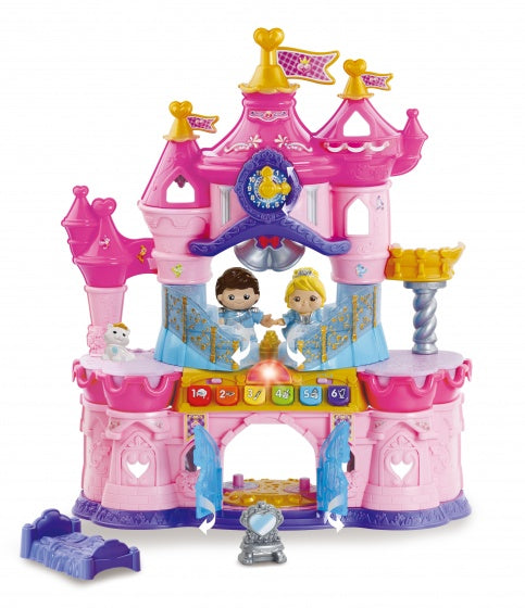 Vrolijke Vriendjes Magisch Lichtkasteel 50 cm roze