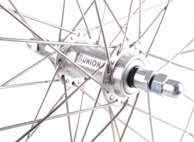 achterwiel 24 x 1.75 inch pion aluminium 36G zilver