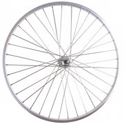 achterwiel 26 inch velgrem pion 36G zilver