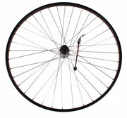 achterwiel 28 x 1 5/8 x 1 3/8 velgrem alu 36G zwart