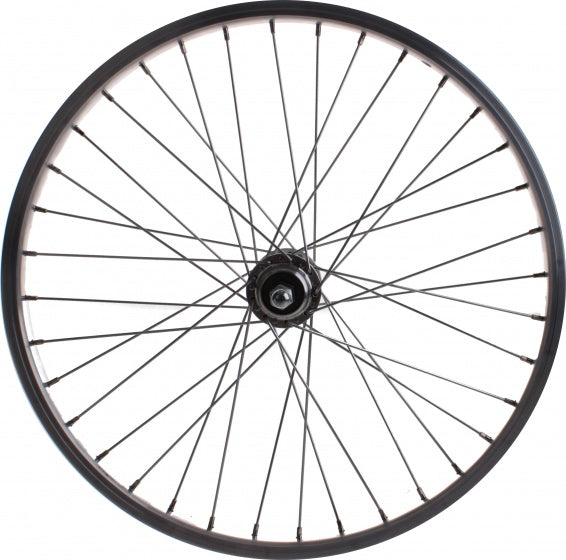 achterwiel Alesa freewheel 20 x 1.75 inch velgrem zilver
