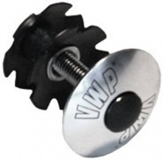 Balhoofdplug 1 1/8 Inch Zilver