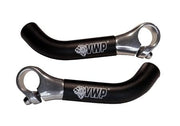 Bar Ends Aluminium Gebogen Zwart