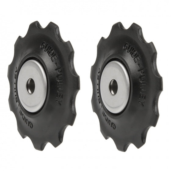 derailleurwieltjes 10 tanden 7-11S zwart 2 stuks