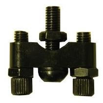 Kabel Stopper Dubbel Zwart