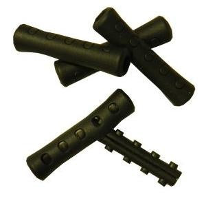 kabelbeschermers rubber zwart 4 stuks
