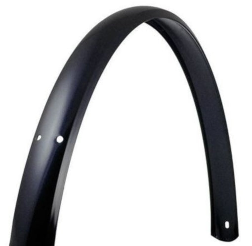 achterspatbord 26-28 inch staal zwart