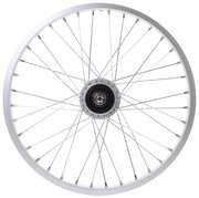 voorwiel 20 inch rollerbrake 36G alu zilver