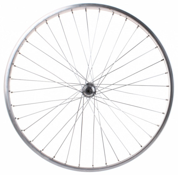 voorwiel 28 x 1 5/8 x 1 3/8 Paralex aluminium 36G zilver