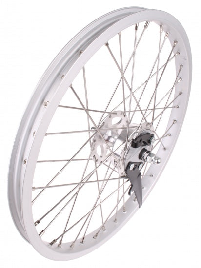 Voorwiel AS32 XFD 20 inch Trommelrem Aluminium 36G Zilver