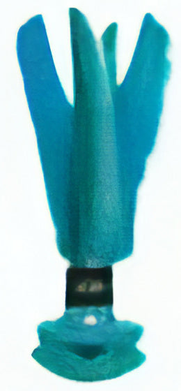 flyer 18 cm blauw