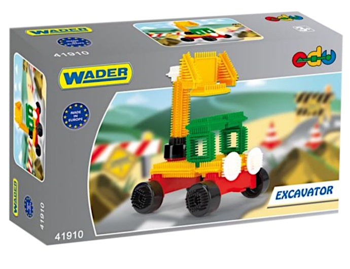bouwblokken Needle Blocks Excavator