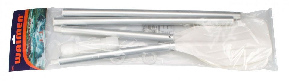 Peddels 2 Transformeerbaar tot 1 aluminium wit