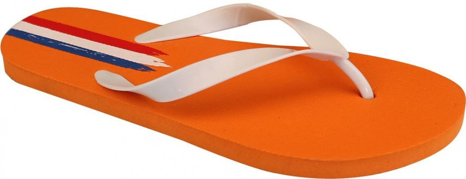 Teenslippers Nederland junior oranje maat 35