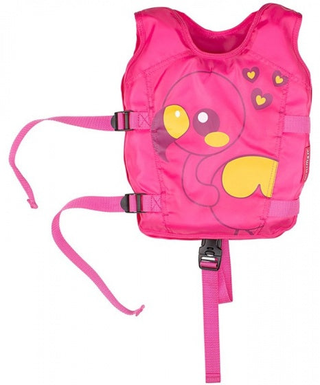 zwemvest dier junior polyester roze 1-3 jaar one-size