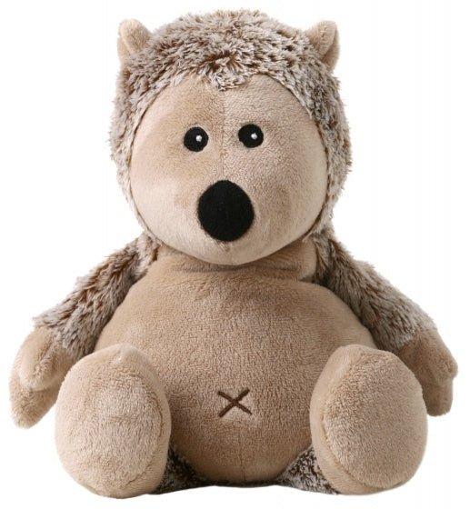 warmteknuffel egel 31 cm bruin