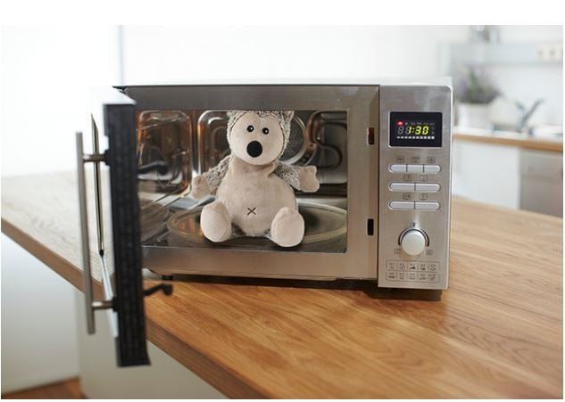 warmteknuffel egel 31 cm bruin