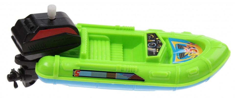 Opwindbare boot 15 cm groen