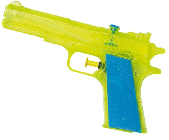waterpistool junior 18 cm geel