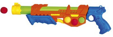 Waterpistool incl. 6 softballen oranje 46 cm