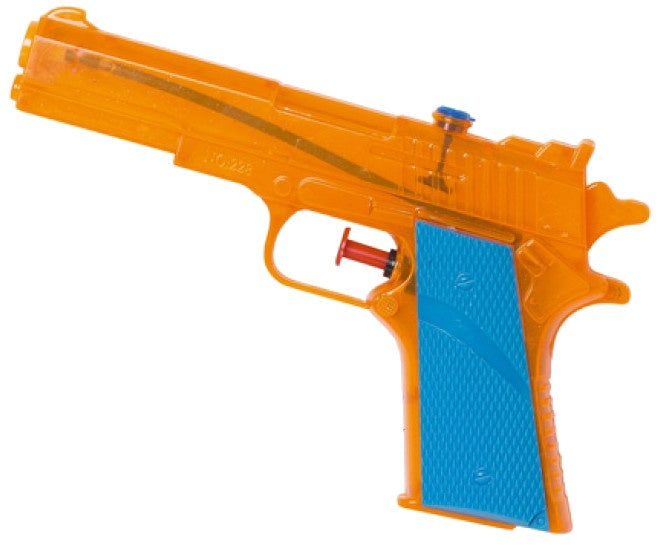 waterpistool junior 18 cm oranje