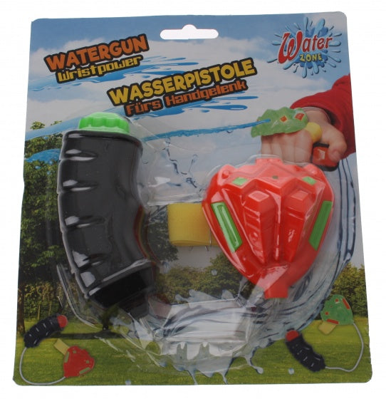 waterpistool Wristpower junior 8 cm rood