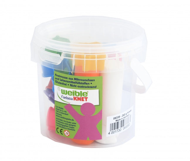 Fantasie Klei 6 Kleuren Met Accessoires 240gram
