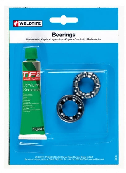 kogelringen voor achternaaf met lithiumvet 1/4 inch