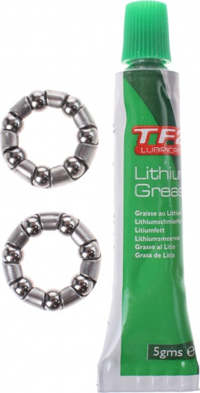 kogelringen met lithiumvet 7 kogels 3/16 inch 3-delig