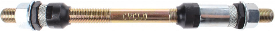 voor/achteras 175 mm zilver