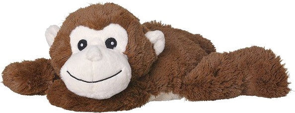 opwarmknuffel aap 30 cm bruin