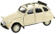 Citroën 2CV cabrio beige 11 cm