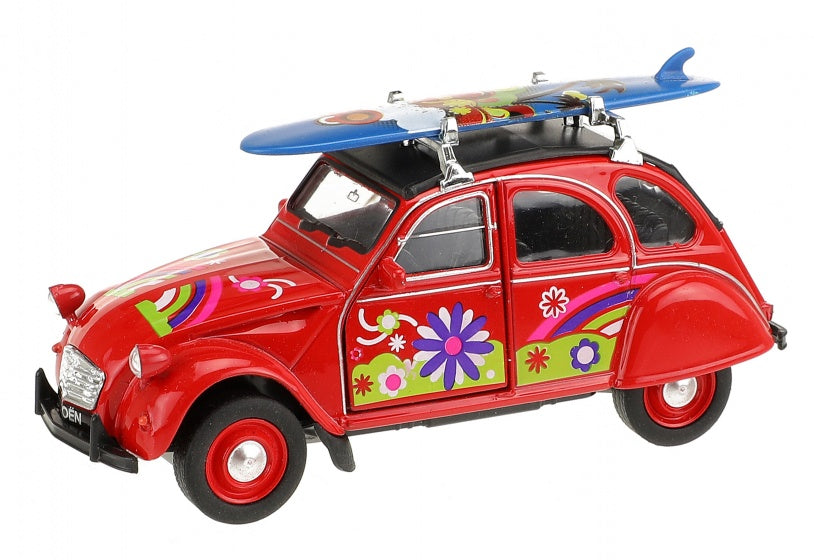 Citroën 2CV rood 11
