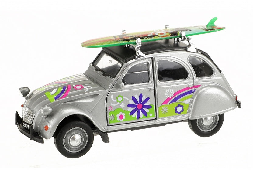 Citroën 2CV zilver 11