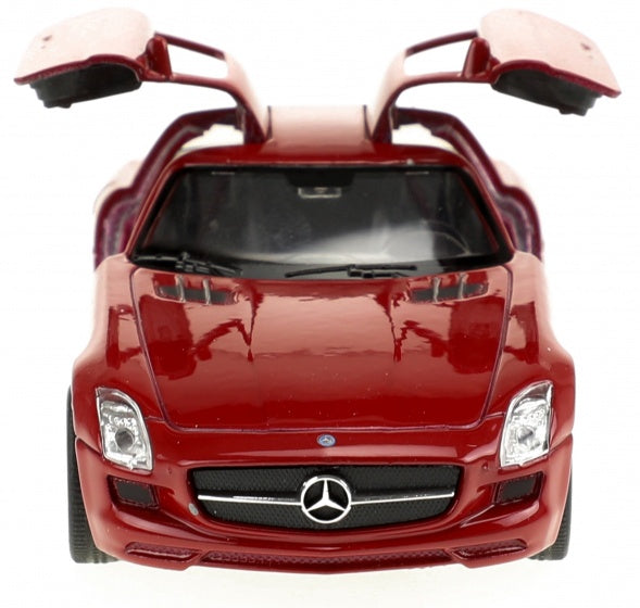 Mercedes Benz sportauto rood 11 cm
