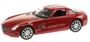 Mercedes Benz sportauto rood 11 cm