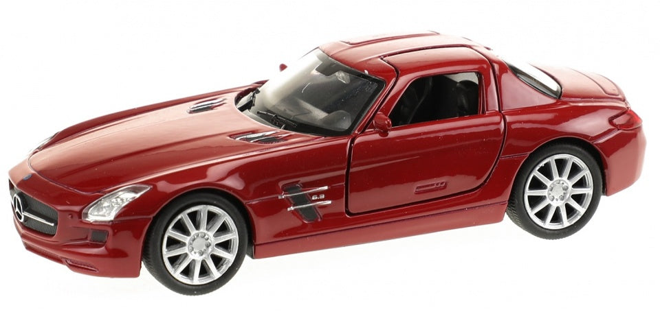 Mercedes Benz sportauto rood 11 cm