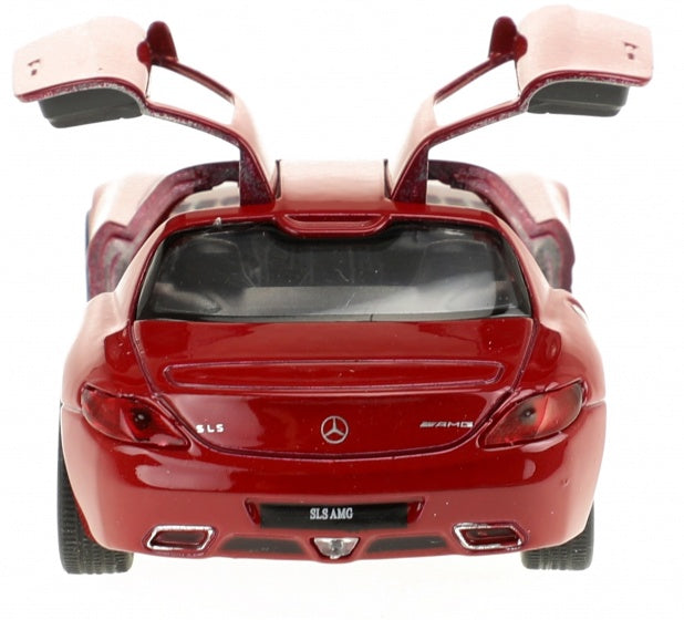 Mercedes Benz sportauto rood 11 cm