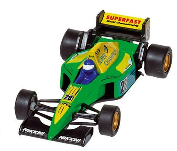 Metalen Auto: Formule 1 Racer Groen 10
