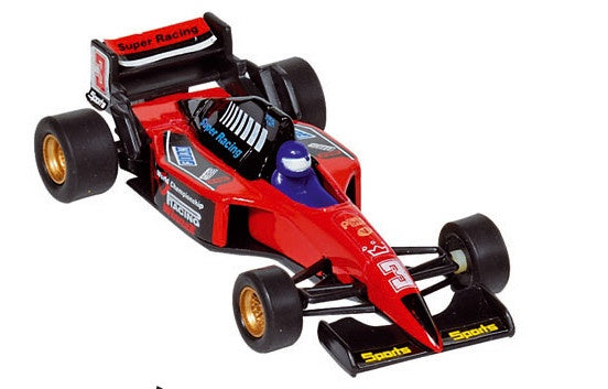 Metalen Auto: Formule 1 Racer Rood 10