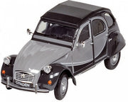 Citroën 2CV 6 Charleston staal 1:24 grijs