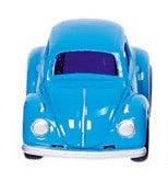 Metalen Mini Racers: Kever Blauw