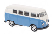 Metalen Volkswagen Bus (1962): Blauw