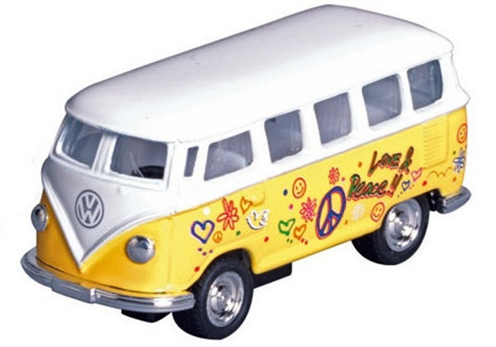 Metalen Volkswagen Klassieke Bus (1962): Geel