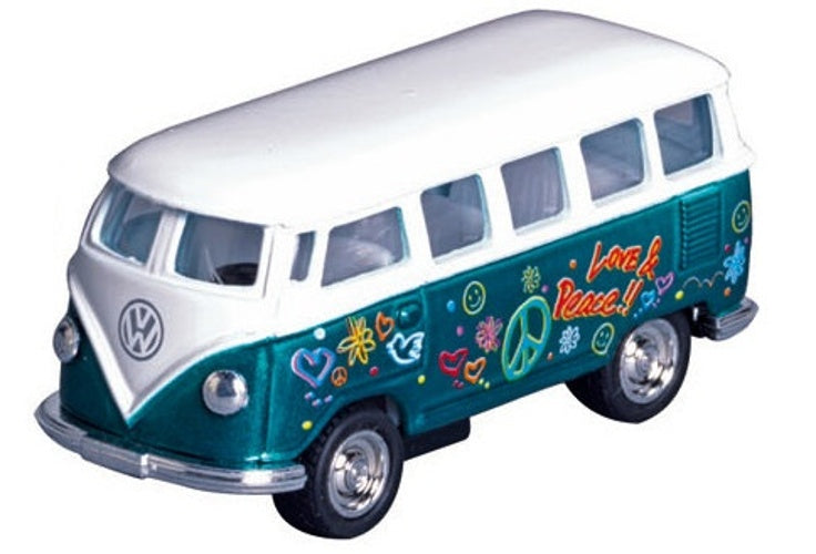Metalen Volkswagen Klassieke Bus (1962): Groen