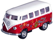 Metalen Volkswagen Klassieke Bus (1962): Rood