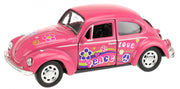 Volkswagen Beetle peace roze 10