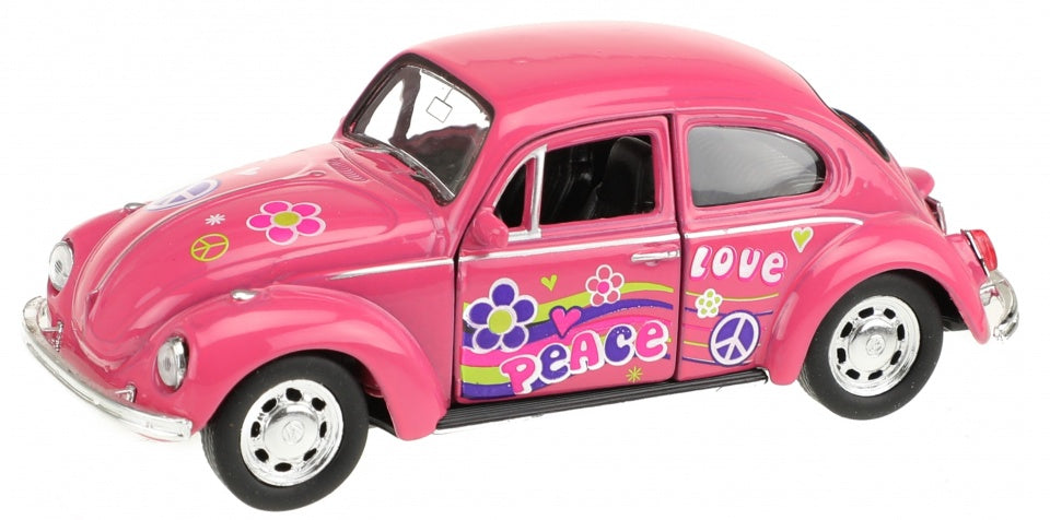 Volkswagen Beetle peace roze 10